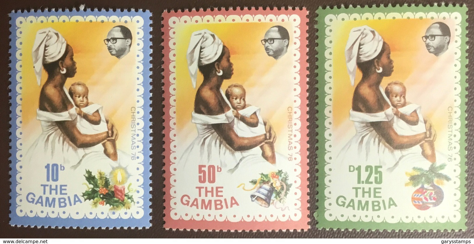 Gambia 1976 Christmas MNH - Gambie (1965-...)