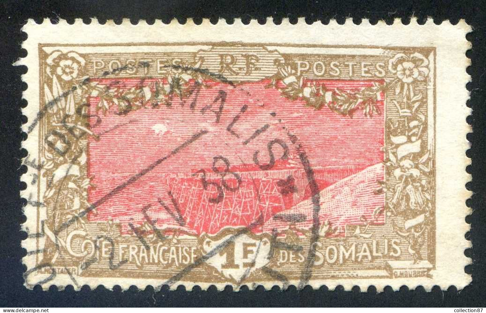 REF 080 > COTE Des SOMALIS < N° 97 Ø Beau Cachet 1938 Oblitéré < Ø Used - Oblitérés