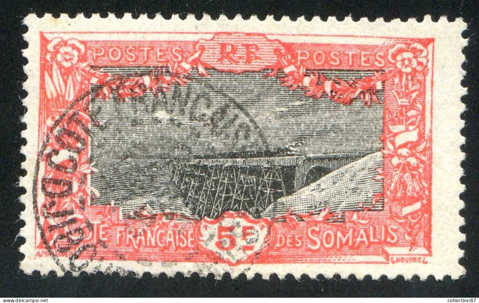 REF 080 > COTE Des SOMALIS < N° 99 Ø Beau Cachet Oblitéré < Ø Used - Oblitérés