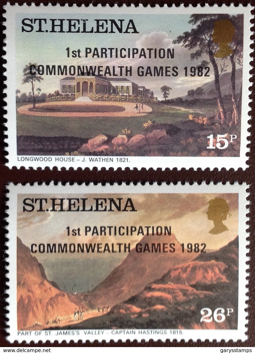 St Helena 1982 Commonwealth Games MNH - St. Helena