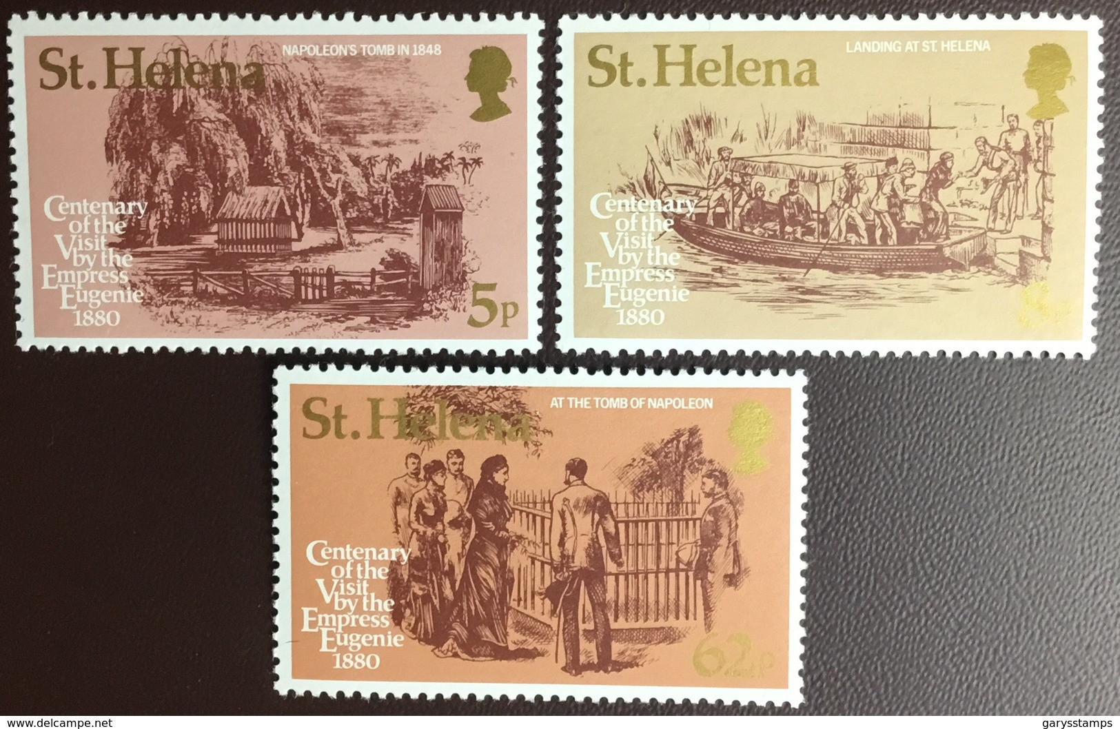 St Helena 1980 Empress Eugenie Visit MNH - Saint Helena Island