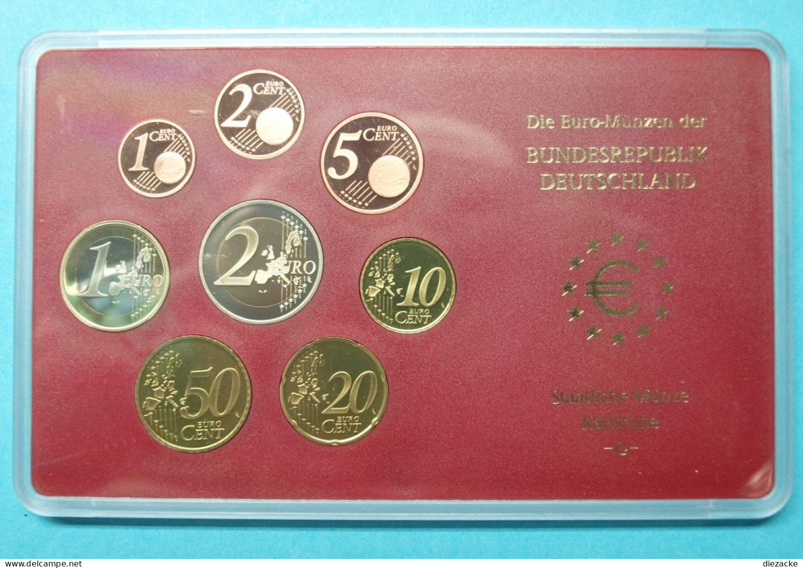 Bund 2003 Euro KMS G, Rote Platte, PP (M4983 - Andere & Zonder Classificatie