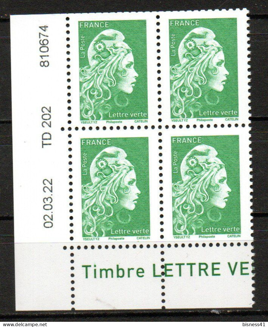 France Coin Daté  02 03 22 Marianne N° 5252 Neuf XX MNH - 2020-…