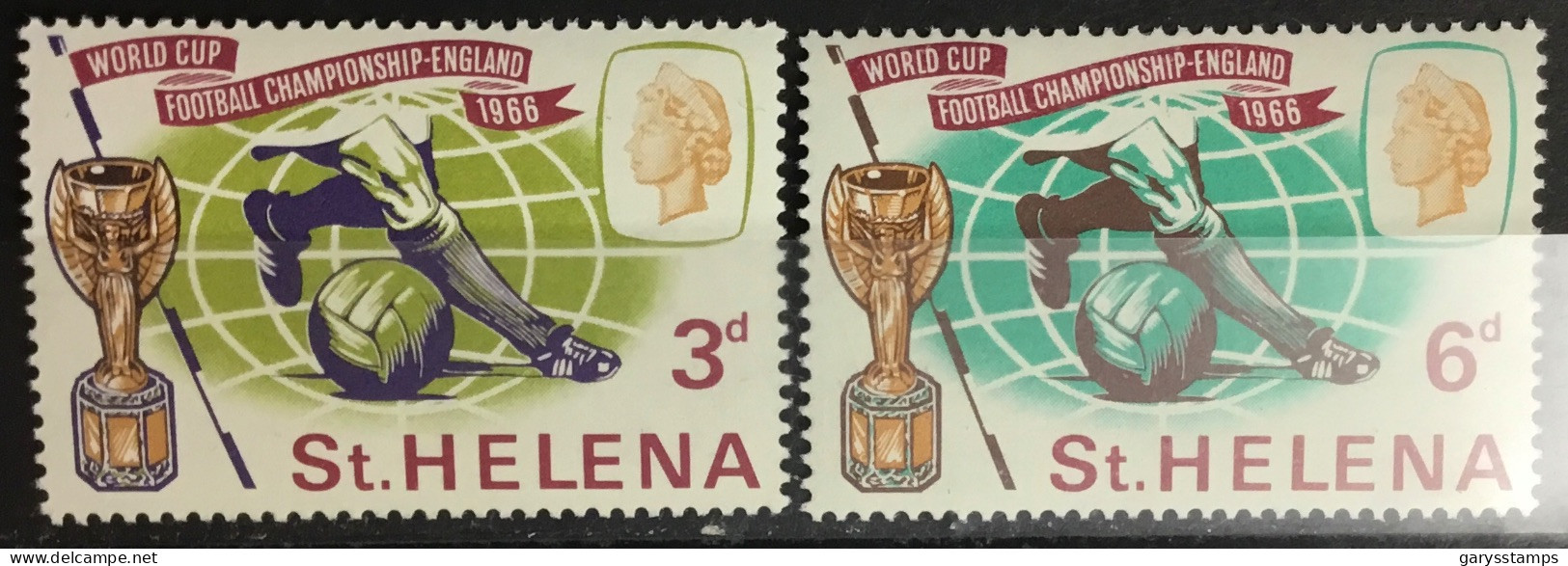 St Helena 1966 World Cup MNH - Isla Sta Helena