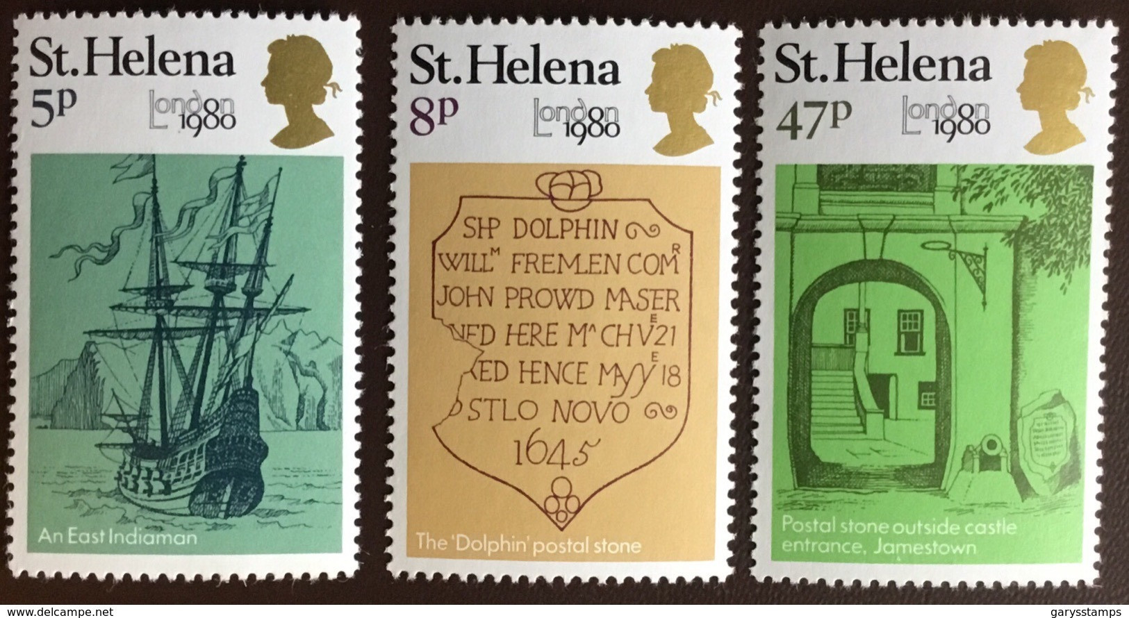 St Helena 1980 London ‘80 MNH - Isla Sta Helena