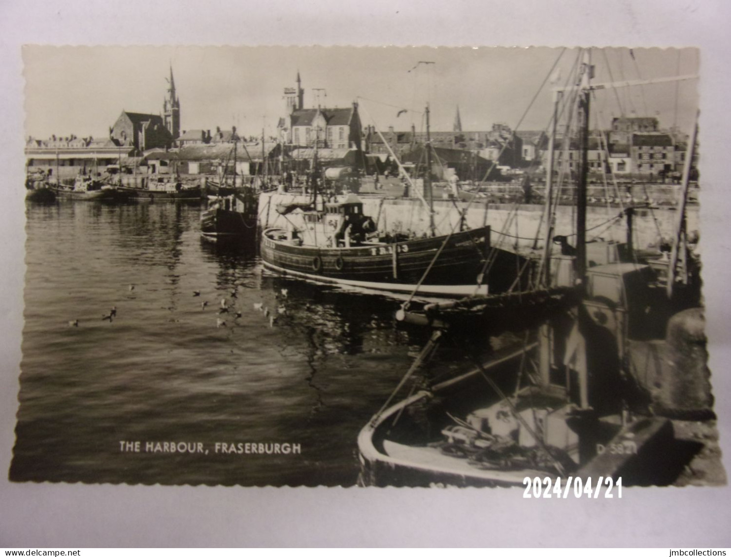 THE HARBOUR FRASERBURGH (Ecosse) LE PORT N°D 5821 - Aberdeenshire