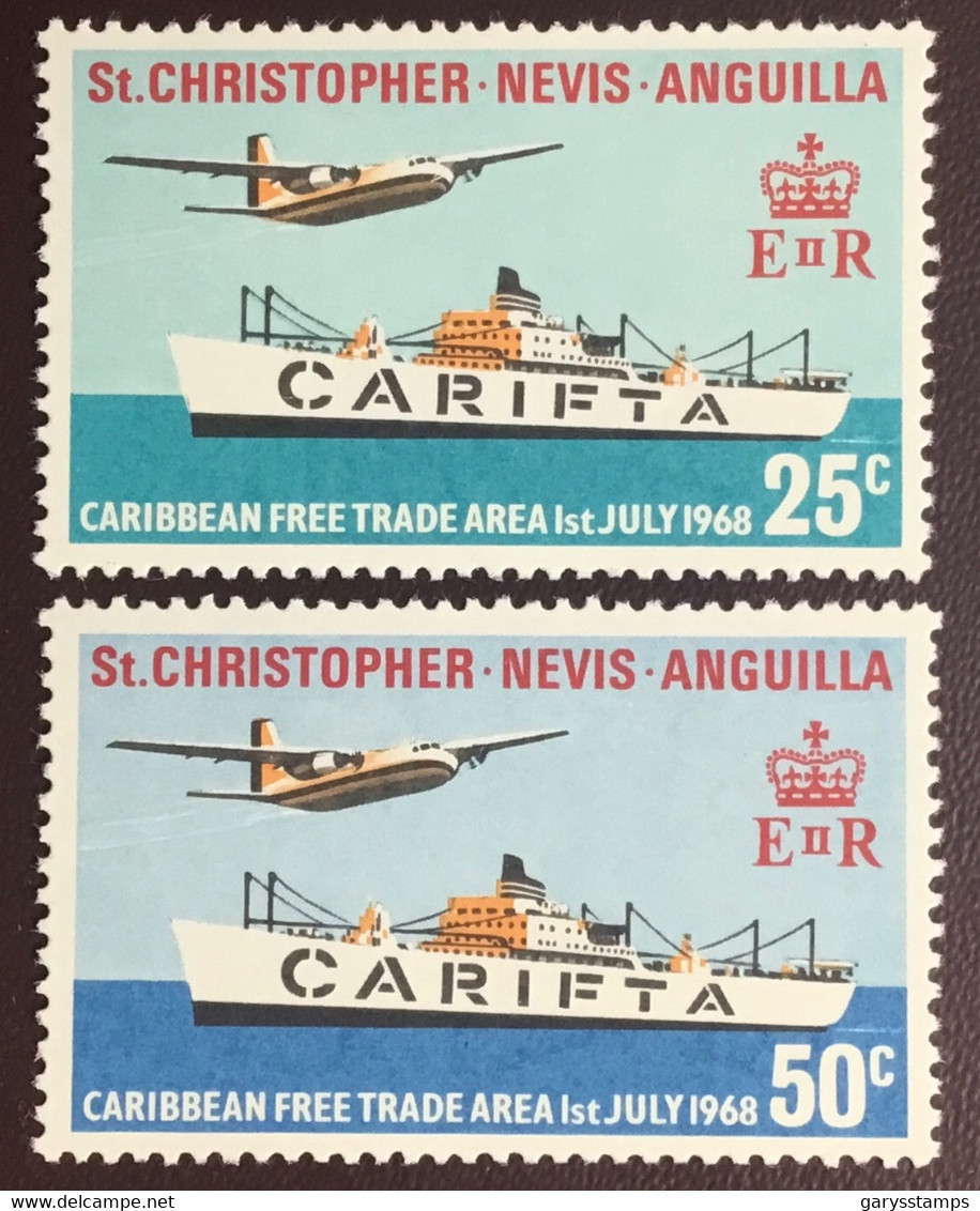 St Christopher Nevis Anguilla 1968 CARIFTA MNH - St.Cristopher-Nevis & Anguilla (...-1980)