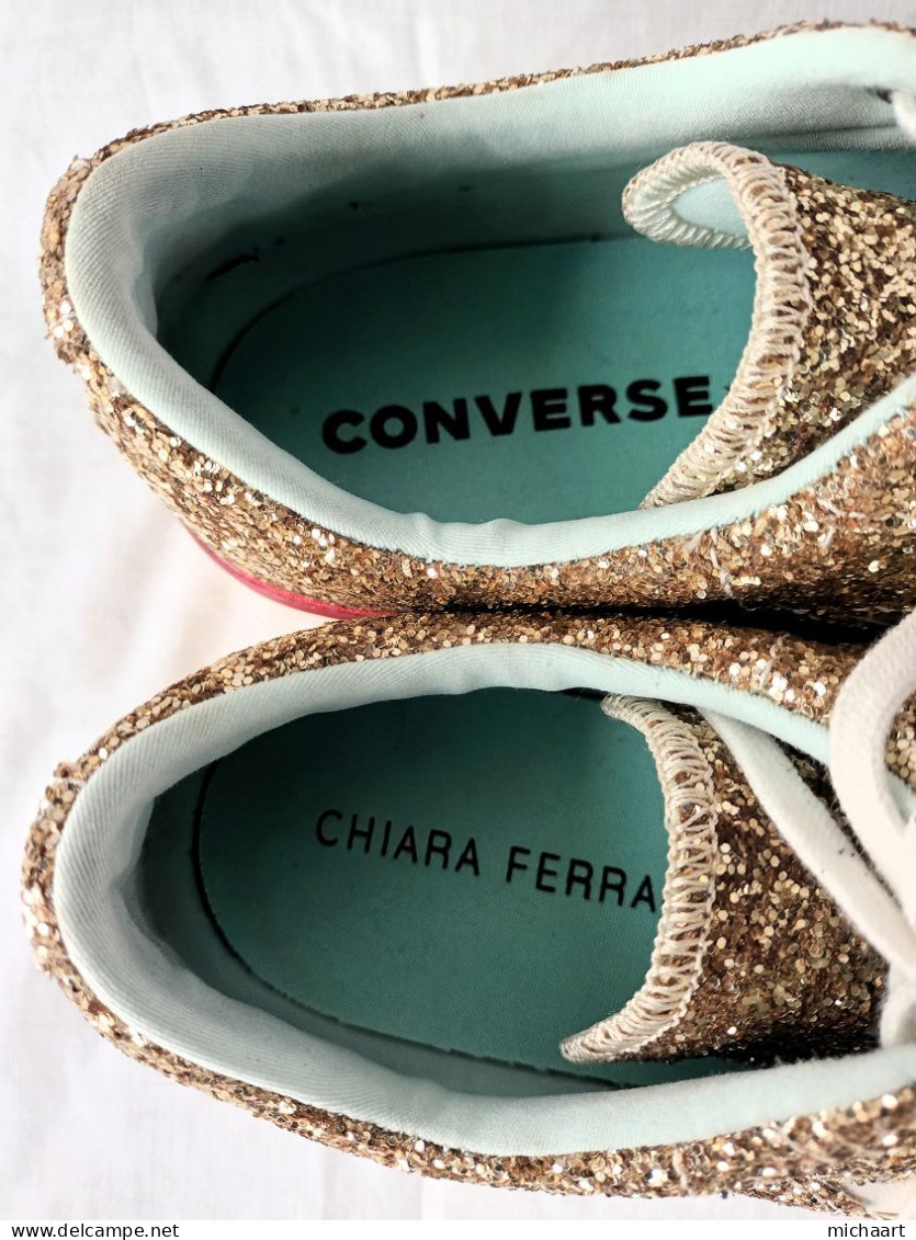 Converse Chiara Ferragni Women Shoes Size 8 One Star Platform OX 562026C 02237
