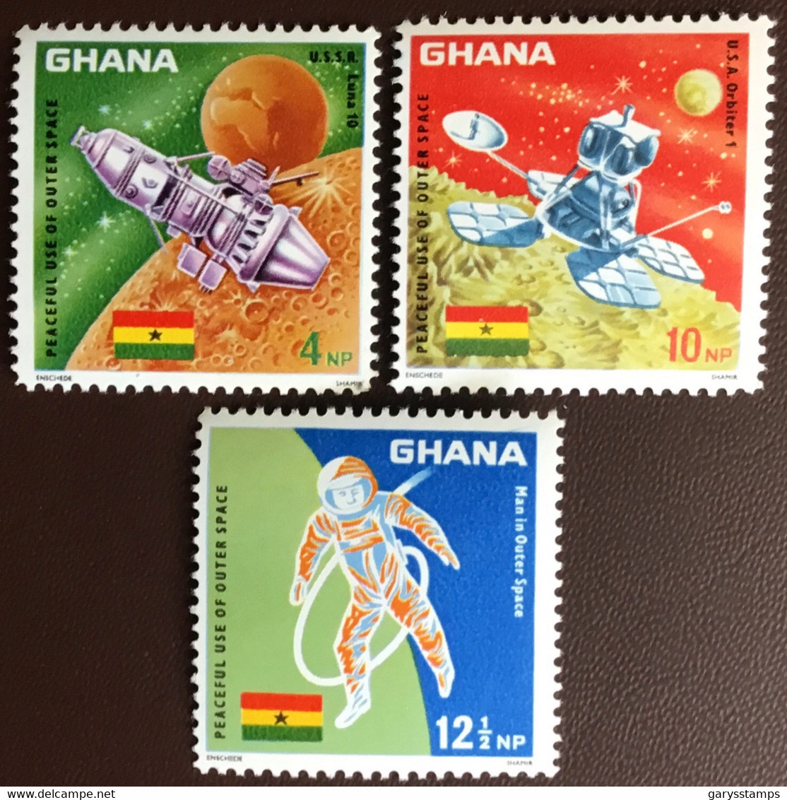 Ghana 1967 Peaceful Use Of Outer Space MNH - Ghana (1957-...)