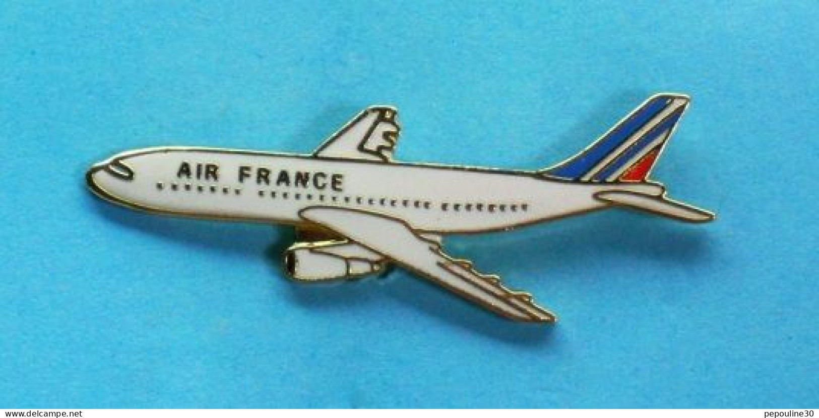 1 PIN'S //  ** AVION AIRBUS A320-200 / AIR FRANCE ** . (Tablo Paris) - Aerei