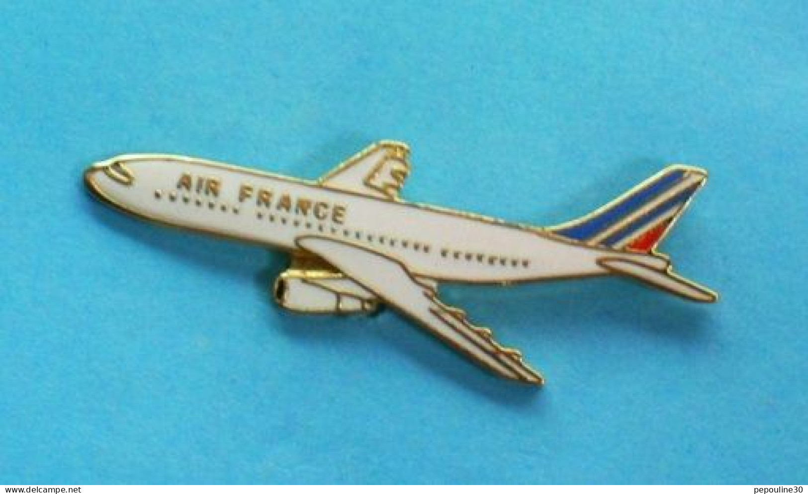 1 PIN'S //  ** AVION AIRBUS A320-200 / AIR FRANCE ** . (Tablo Paris) - Avions