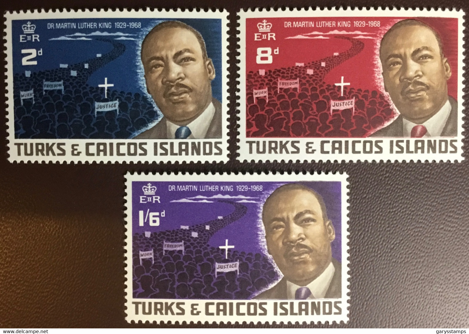 Turks & Caicos 1968 Martin Luther King MNH - Turks And Caicos