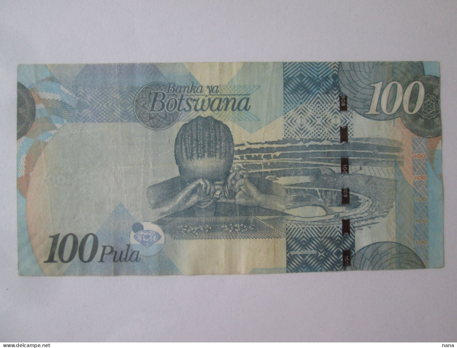 Botswana 100 Pula 2010 Banknote See Pictures - Botswana