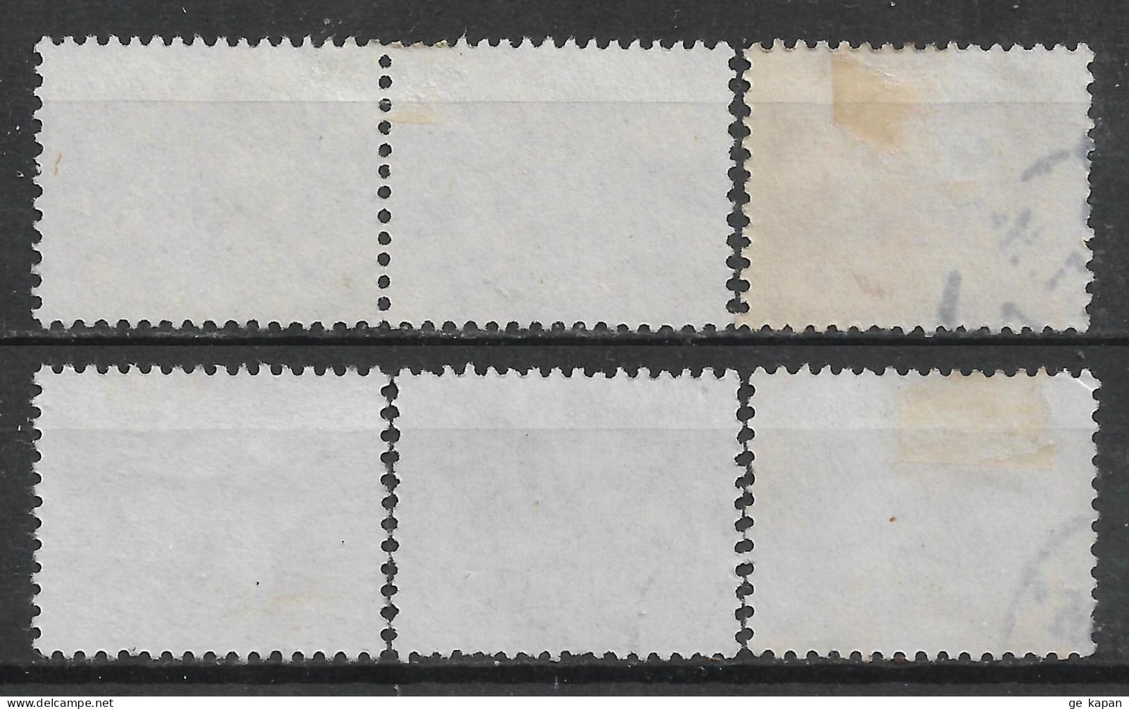 1953 PORTUGAL SET OF 6 USED STAMPS (Michel # 792,794,797) - Oblitérés