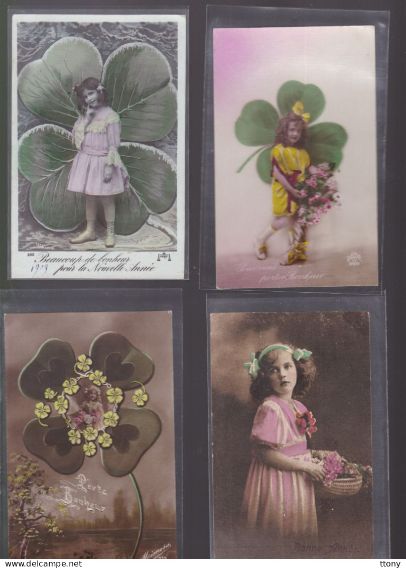 33 Cartes Postales  CPA  : Différents Thèmes  Enfants Fleurs  Femmes  : 6 Cartes Non Circulées - Colecciones Y Lotes