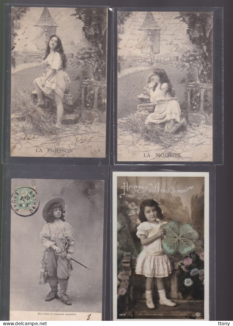 33 Cartes Postales  CPA  : Différents Thèmes  Enfants Fleurs  Femmes  : 6 Cartes Non Circulées - Sammlungen & Sammellose