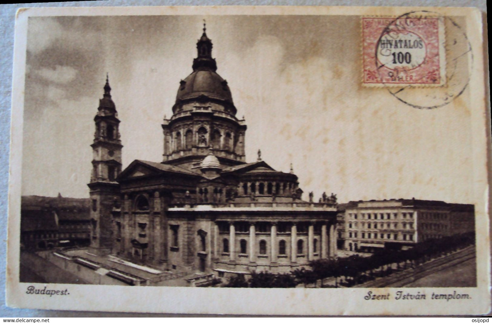 Ungarn, Postkarte, 1 Marke Vorne, Gelaufen Nach Guantanamo - Entiers Postaux