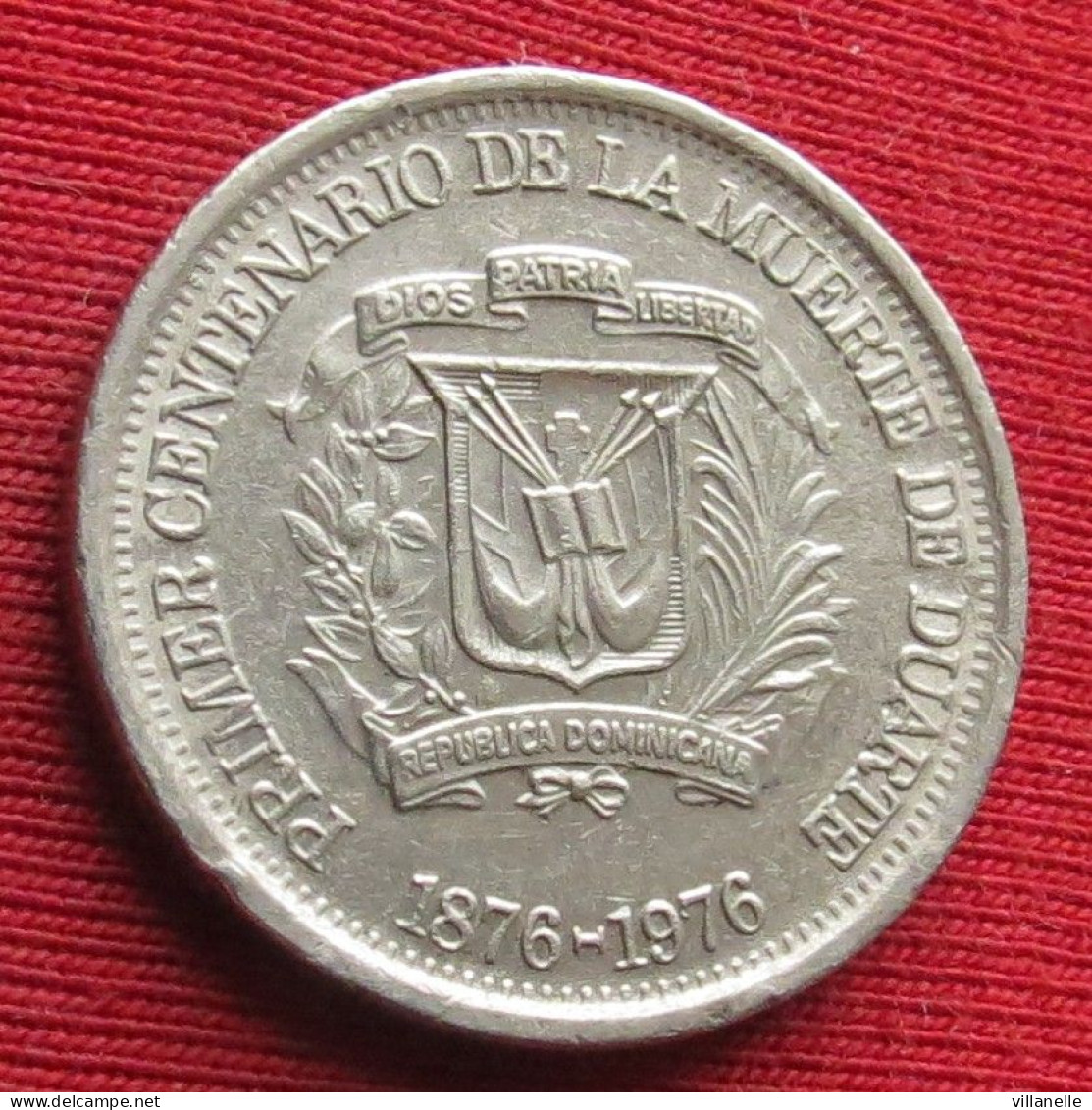 Dominicana 25 Centavos 1976 Dominican Republic Dominicaine W ºº - Dominikanische Rep.