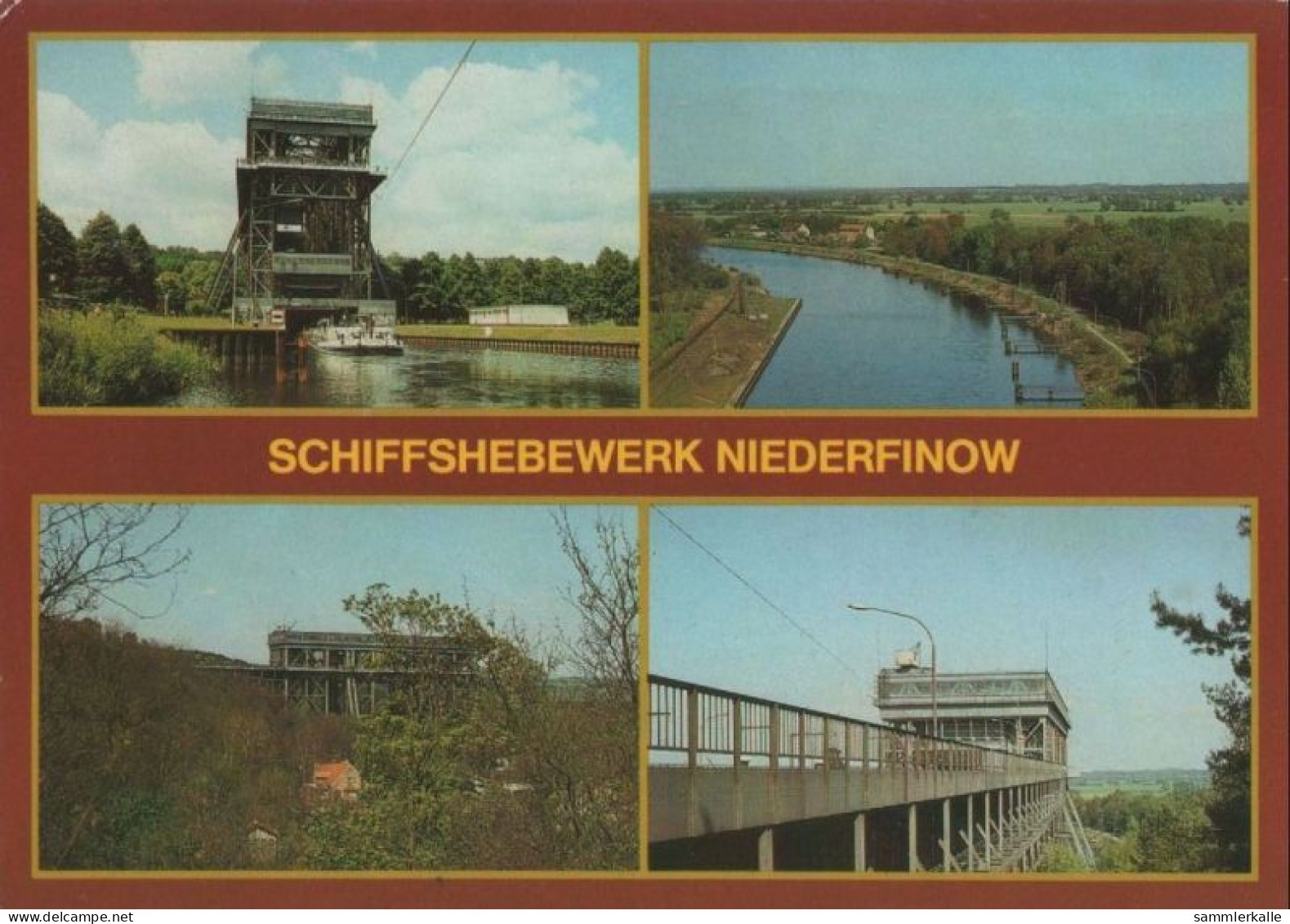 82792 - Niederfinow - Schiffshebewerk - 1986 - Eberswalde
