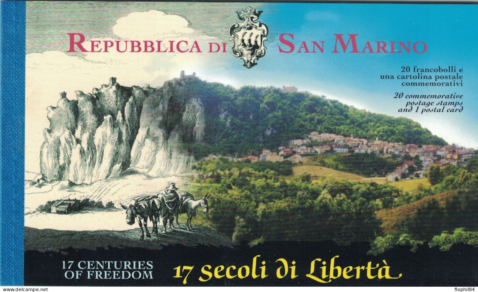 SAN-MARIN - ANNEE 2000 EN POCHETTE DE LA POSTE DE SAN-MARIN - NEUF. - Nuovi