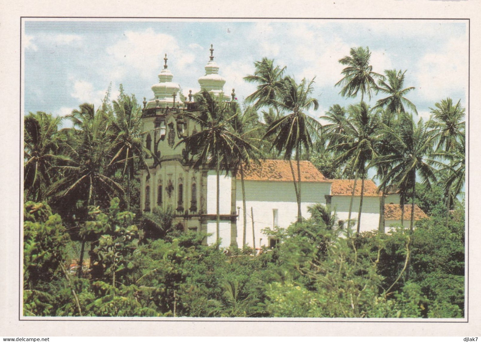 Brésil Recife Le Parc De Guarapes Et L'Eglise - Recife