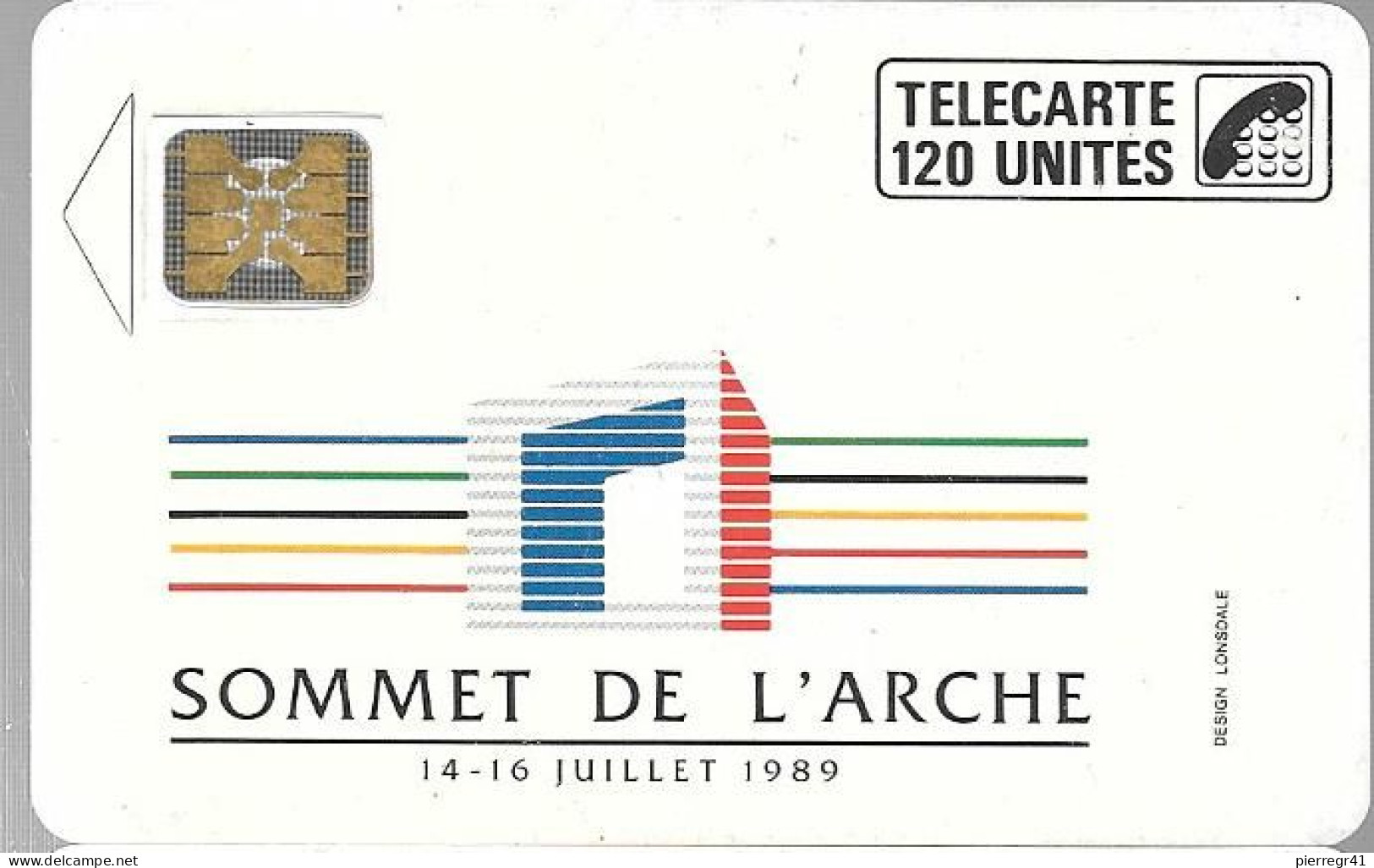 CARTE²°-PUCE-INTERNE-C42-SC4On Ob-SOMMET De L ARCHE-V°6Pe 106383-Utilisé-TBE - Internes