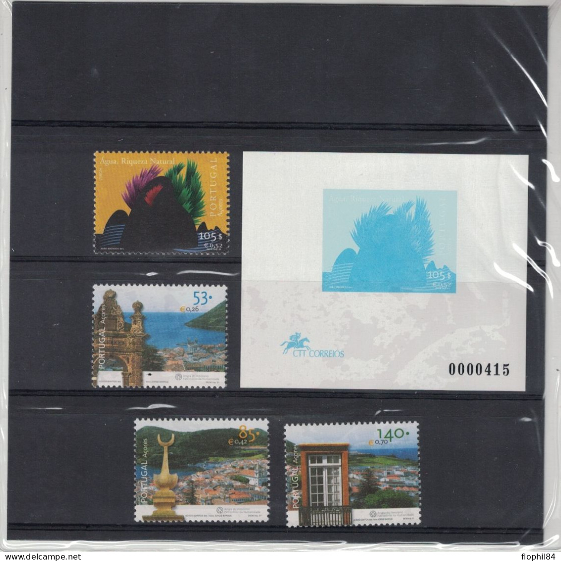 PORTUGAL - ACORES - ANNEE 2001 EN POCHETTE DE LA POSTE DU PORTUGAL - NEUF. - Açores