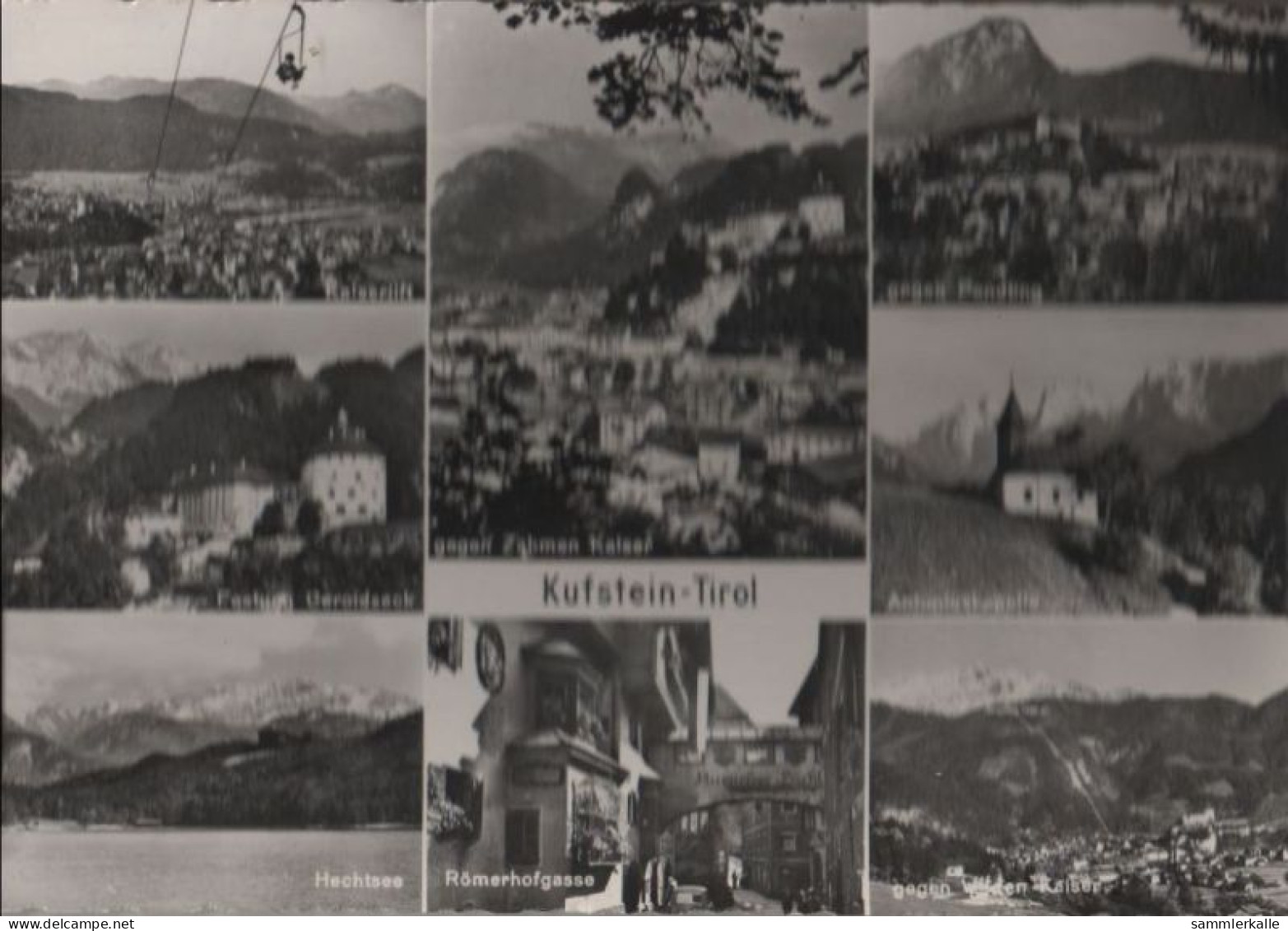 50516 - Österreich - Kufstein - U.a. Kaiserlift - Ca. 1965 - Kufstein