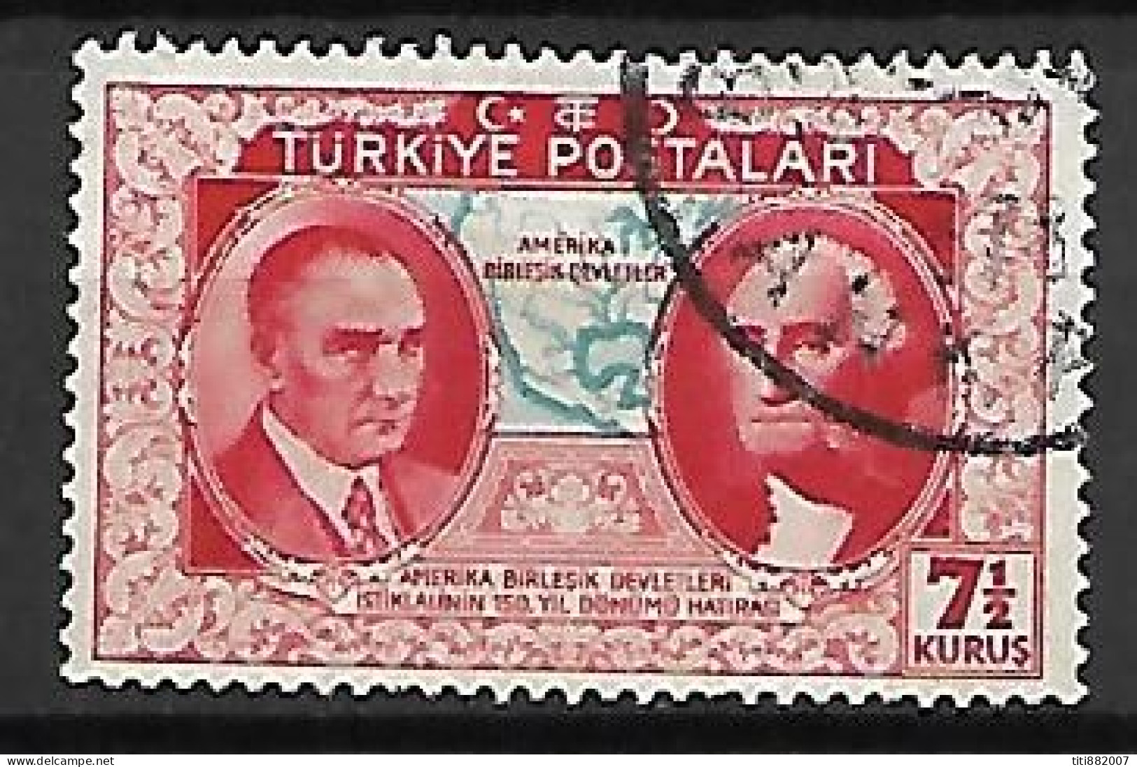 TURQUIE    -   1939 .   Y&T N° 909 Oblitéré - Usati