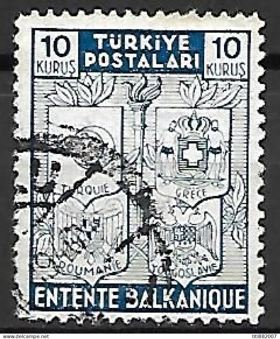 TURQUIE    -   1940 .   Y&T N° 935  Oblitéré - Oblitérés