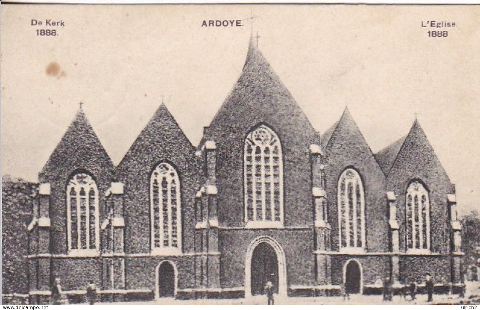 AK Ardoye - Kerk - Eglise - Feldpost 8. Inf. Regt Nr. 107 - 1915 (68284) - Ardooie