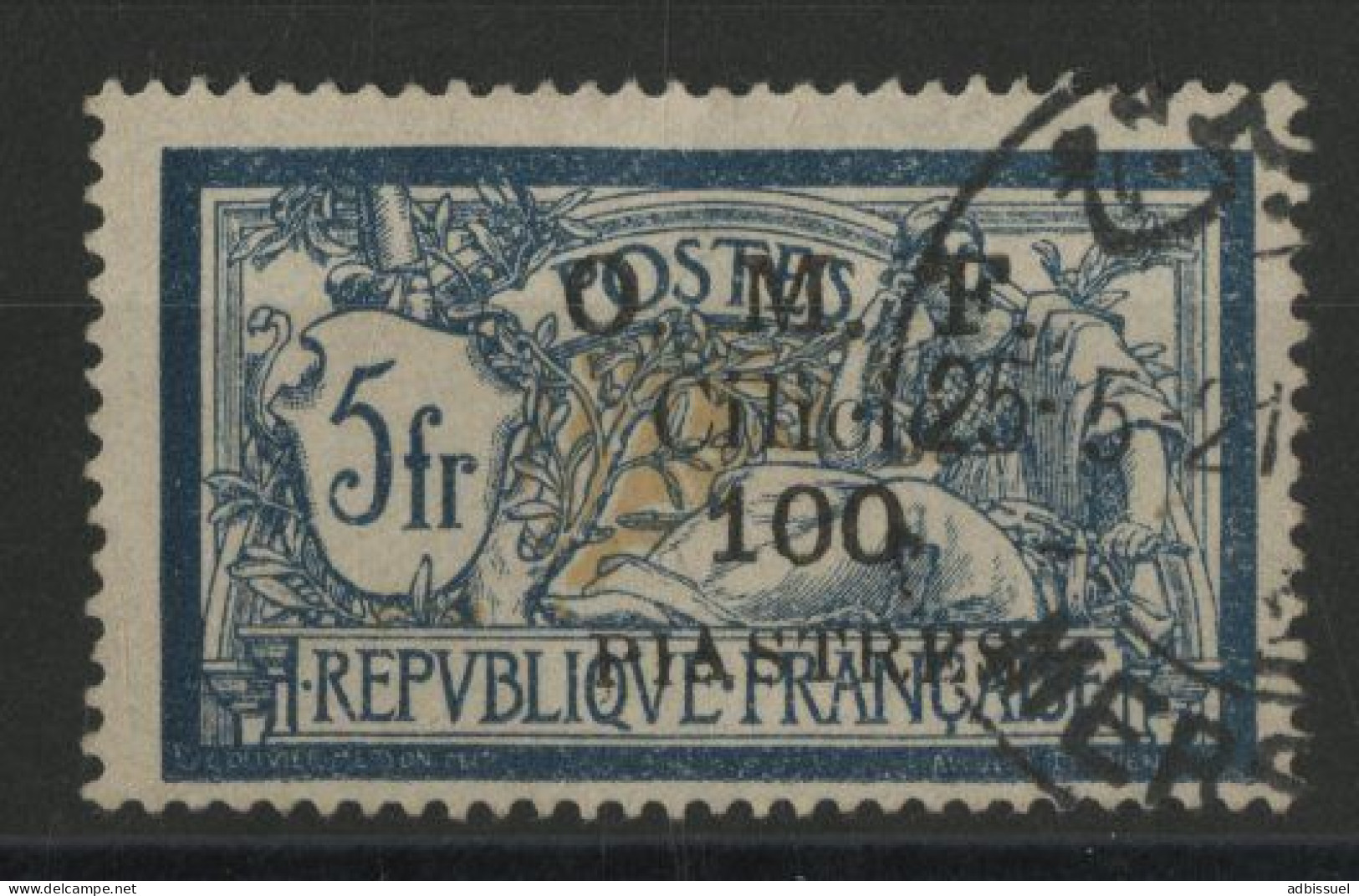 COLONIES CICILIE N° 97 Oblitération MERSINE 25/5/21 Cote 50 € TB - Used Stamps