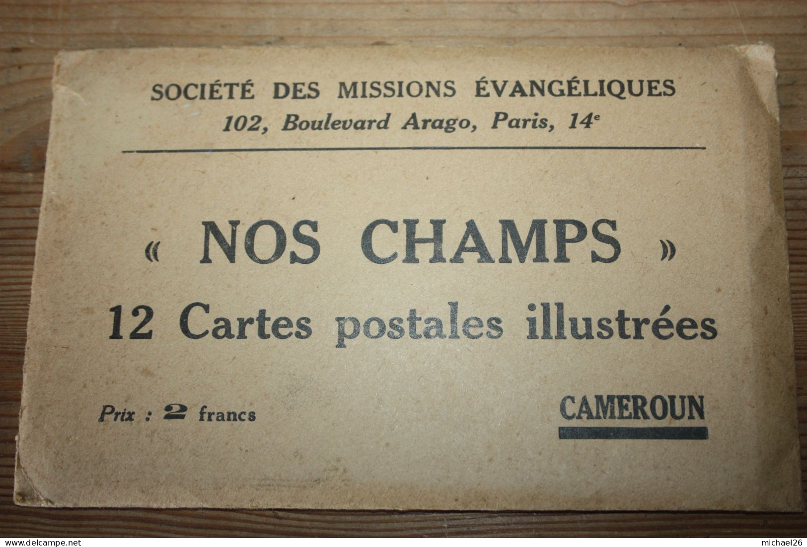 Nos Champs Cameroun Société Des Missions Evangéliques - Cameroun