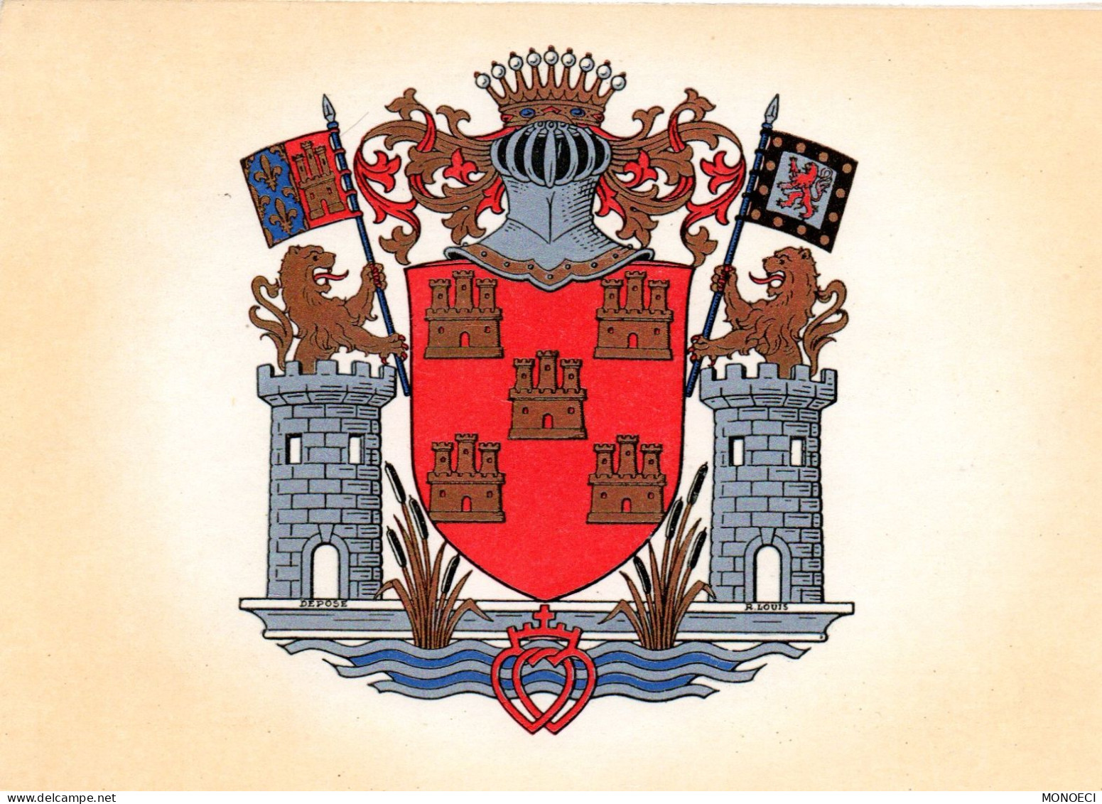 FRANCE -- Poitiers -- Blason -- CPM - Poitou-Charentes