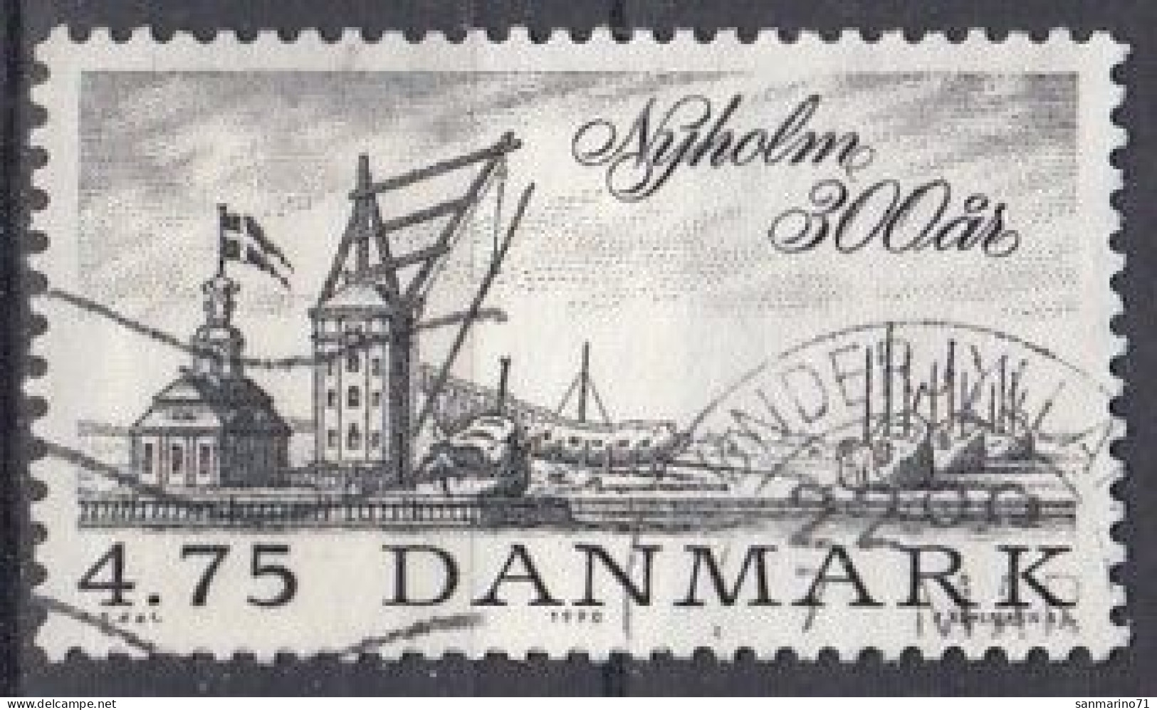 DENMARK 976,used,falc Hinged - Oblitérés