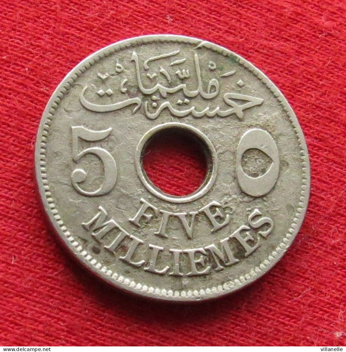 Egypt 5 Milliemes 1916 H Egipto Egypte Egito Egitto Ägypten L3-4 W ºº - Aegypten