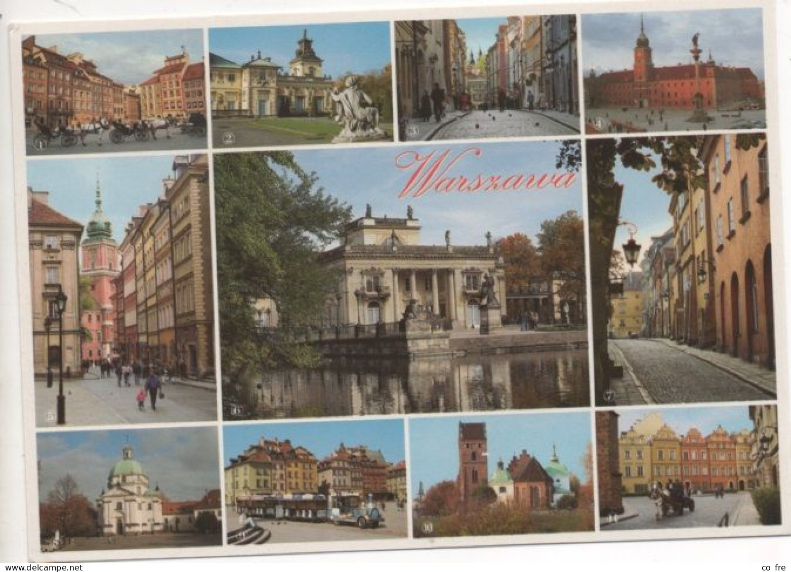 Pologne N°3398 Et 3746 Sur Carte Postale - Briefe U. Dokumente