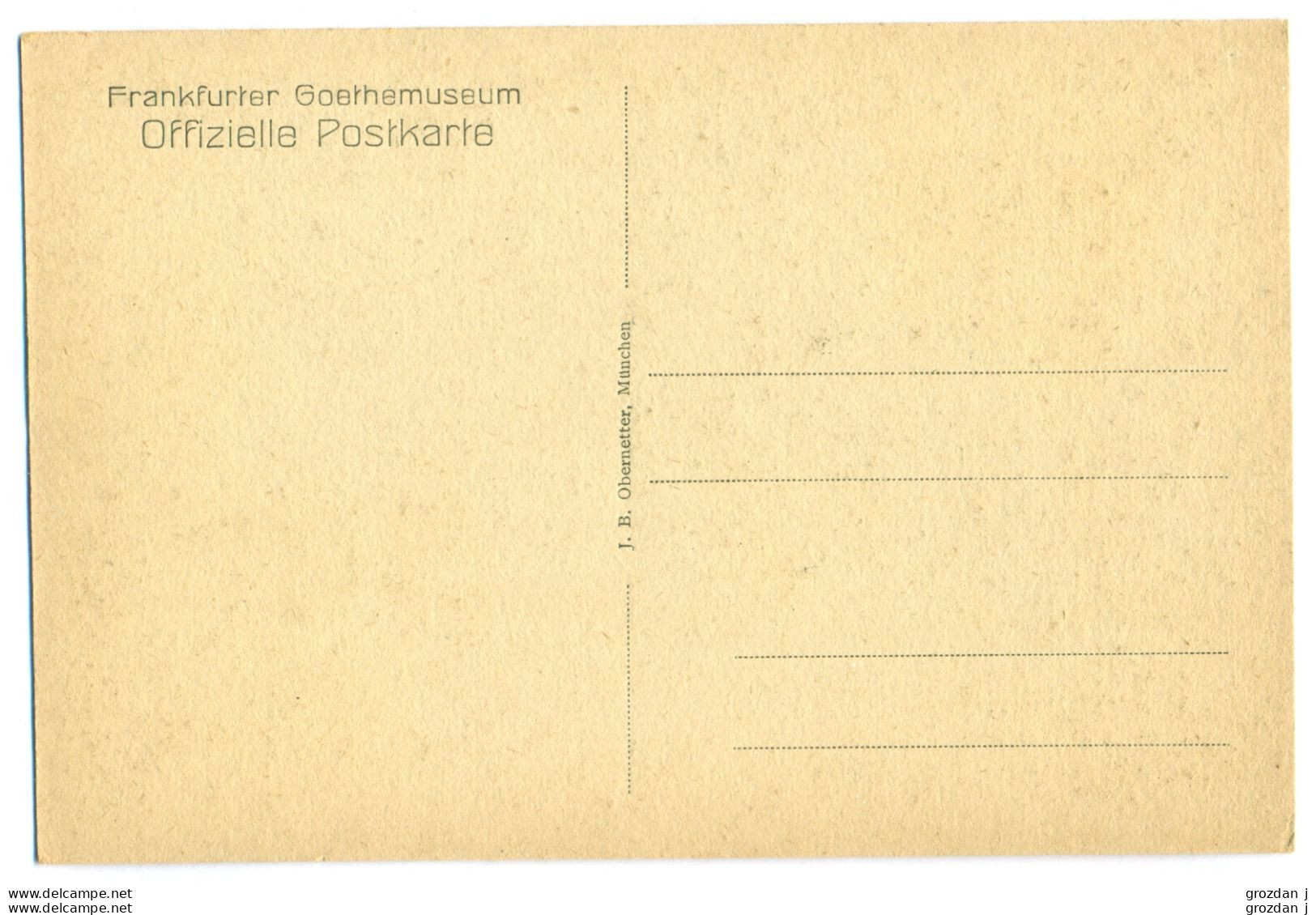 SPRING-CLEANING LOT, Goethe, Frankfurter Goethemuseum, Frankfurt am Main, Germany