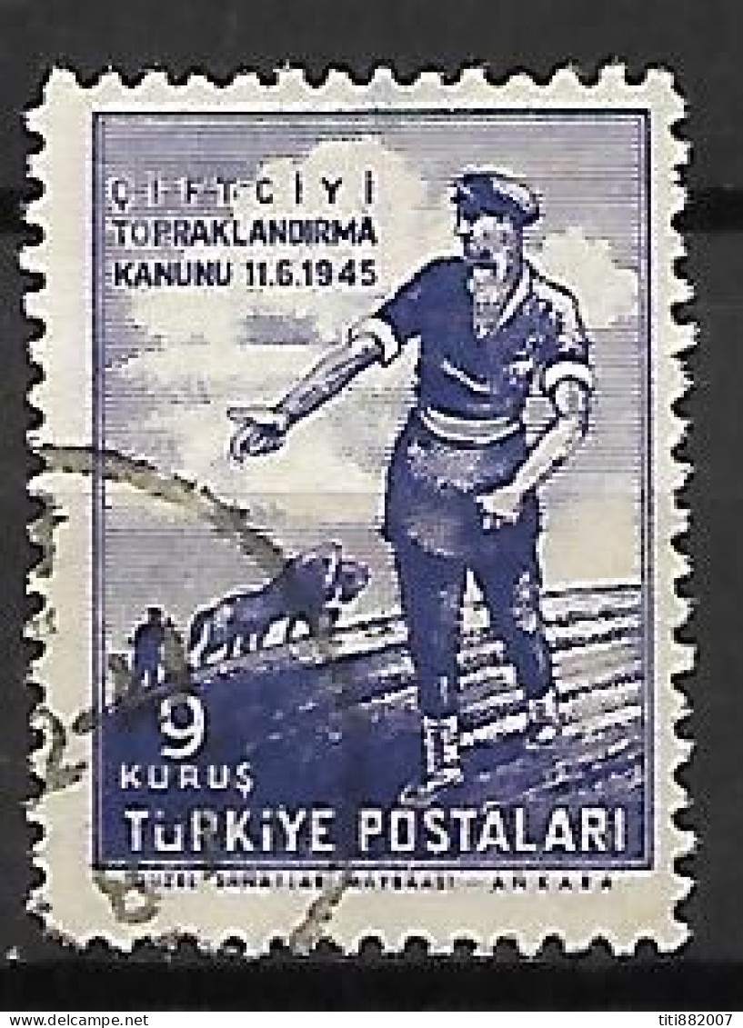 TURQUIE    -   1946 .   Y&T  N° 1040 Oblitéré . - Used Stamps