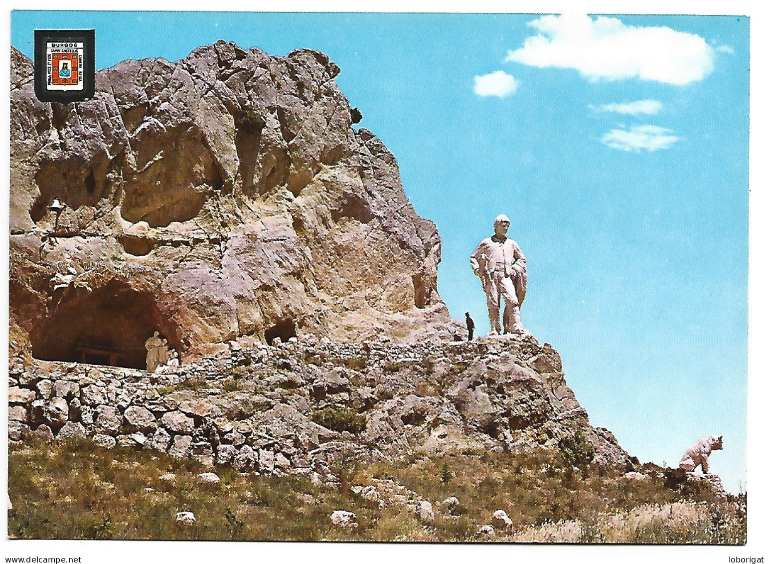 MONUMENTO AL PASTOR / SHEPHERD'S MONUMENT.-  AMEYUGO.-  BURGOS.- ( ESPAÑA). - Burgos