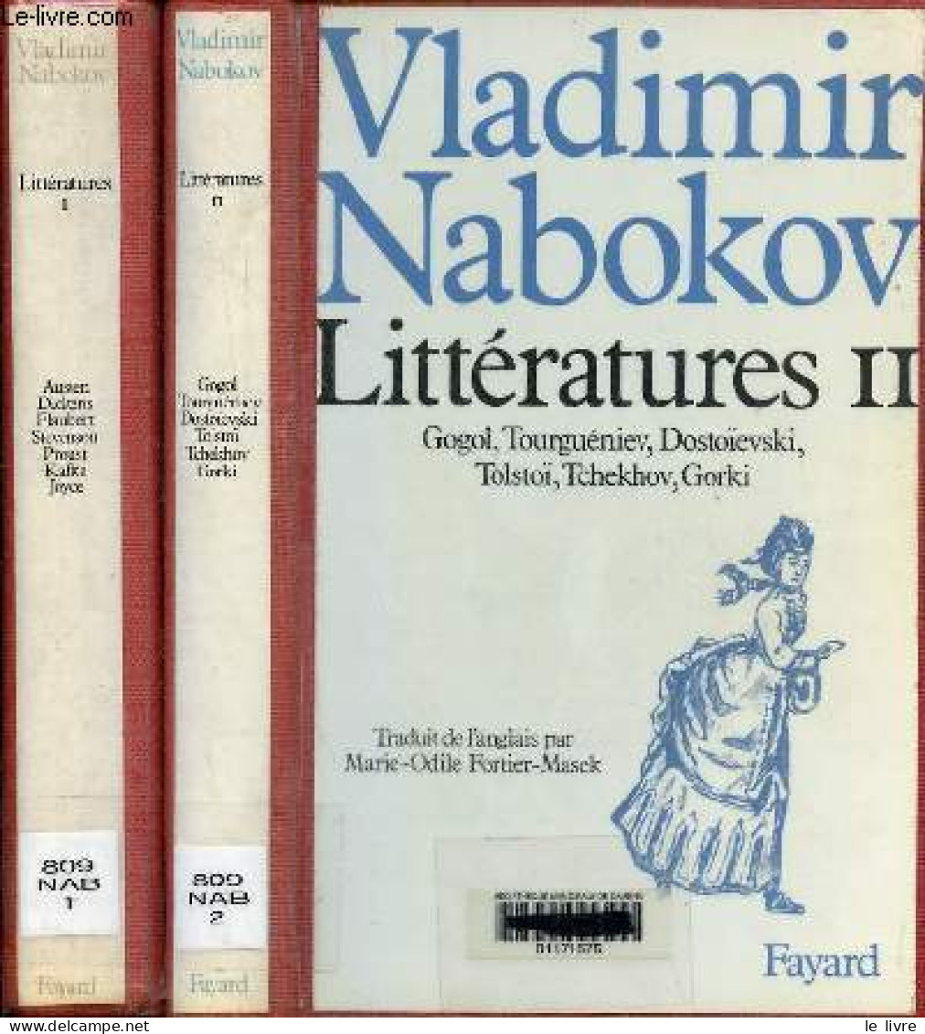 Littératures - Tome 1 + Tome 2 (2 Tomes) - Tome 1 : Austen, Dickens, Flaubert, Stevenson, Proust, Kafka, Joyce - Tome 2 - Lingue Slave