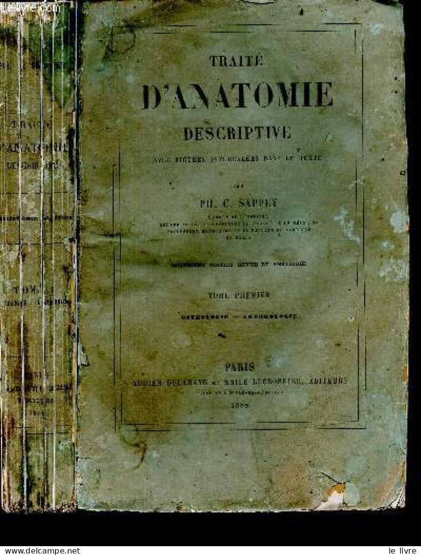 Traite D'anatomie Descriptive Avec Figures Intercalees Dans Le Texte - Tome Premier : Osteologie, Arthrologie - 4e Editi - Gezondheid