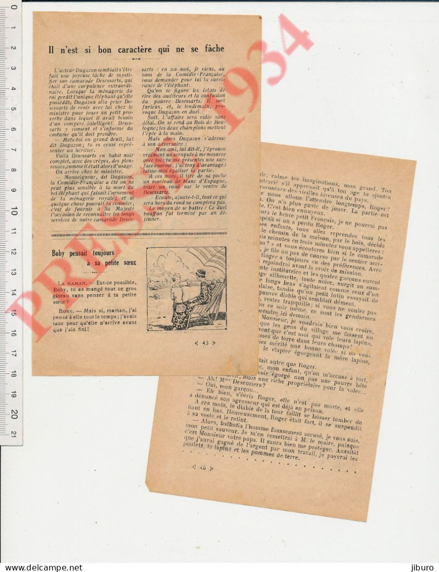 Récit 1934 François Nathalis : La Tour Du Diable Boxan Danthan + Noël Oudon : Le Mystère De La Villa Rouge - Ohne Zuordnung