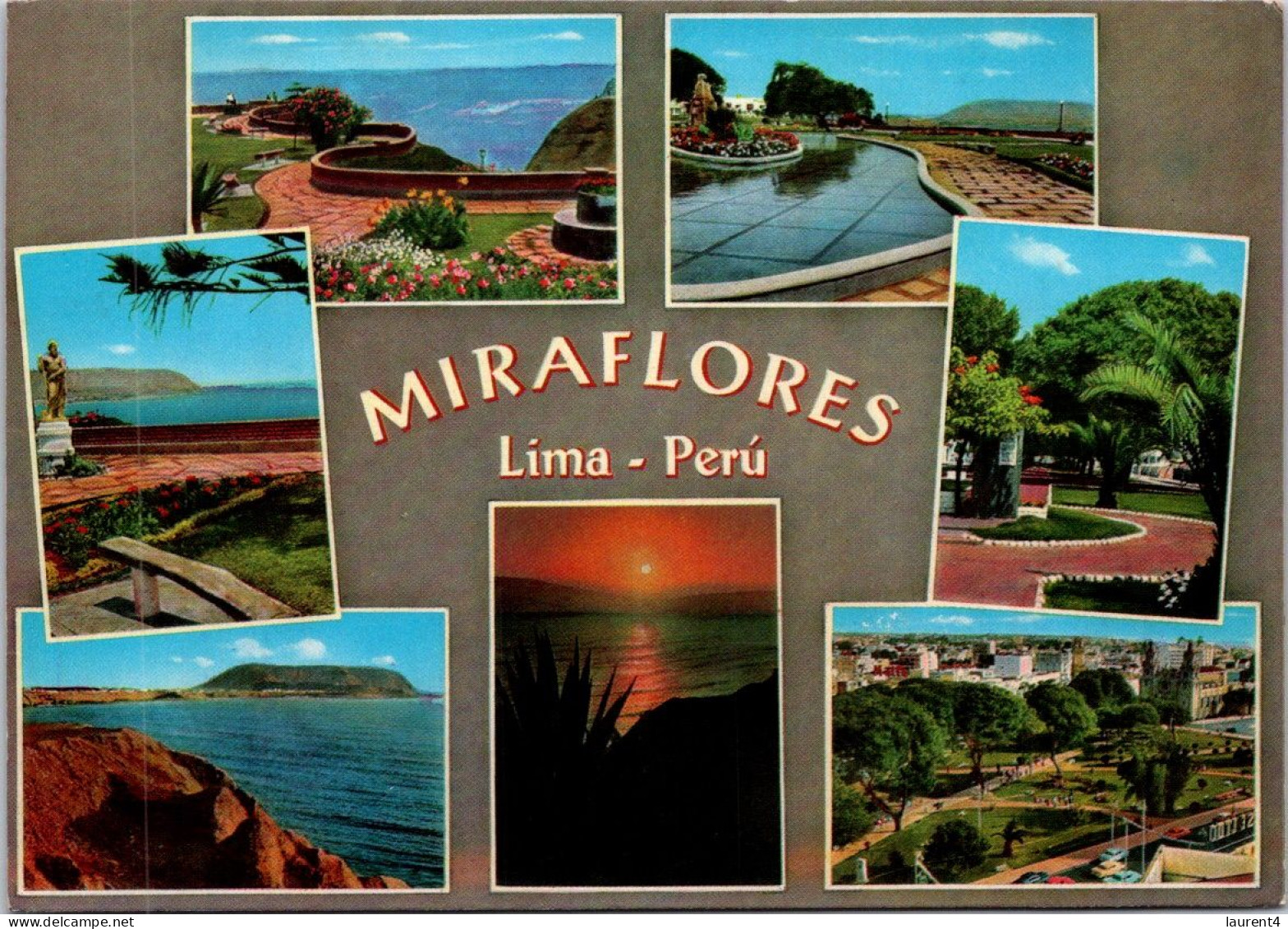 22-3-2024 (3 Y 41) Peru (posted To France 1975)  Miraflores - Perù