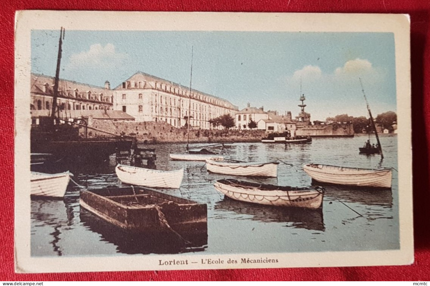 CPA  - Lorient - L'Ecole Des Mécaniciens - Lorient