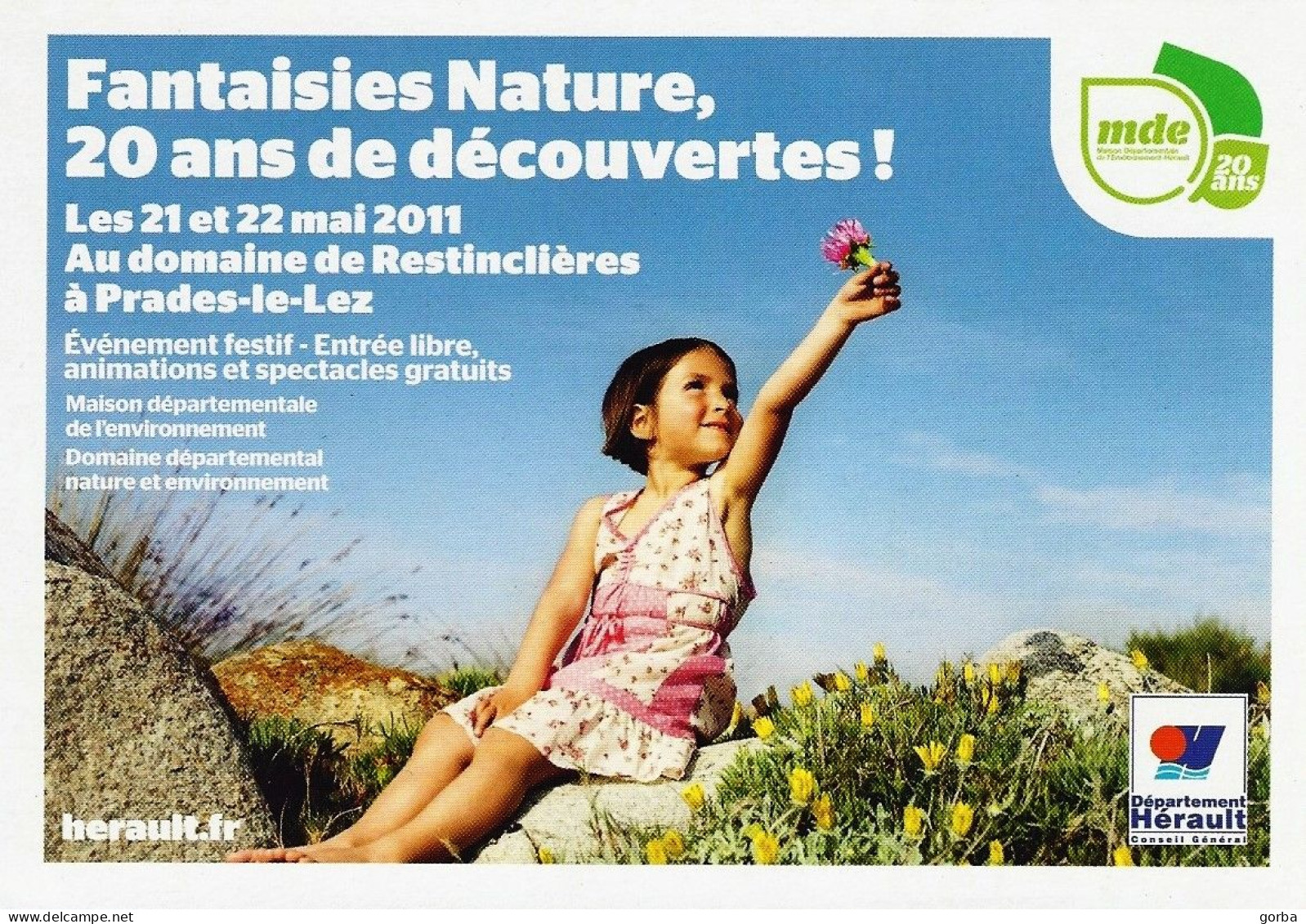 *CPM  - Fantaisies Nature, 20 Ans De Découvertes - Maison Départementale De L'Hérault MONTPELLIER (34) - Other & Unclassified