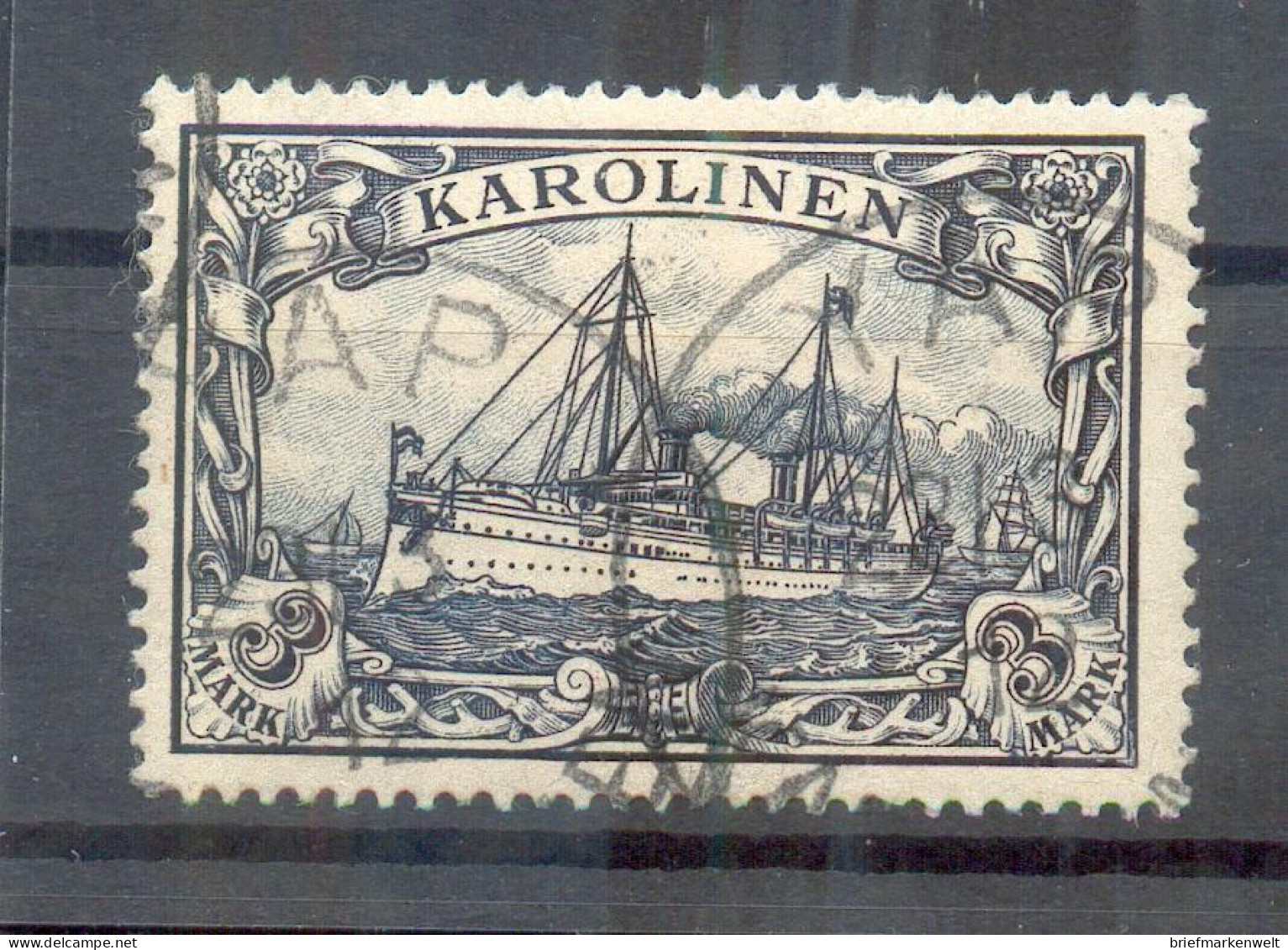 Karolinen 18 Tadellos Gest. 170EUR (14542 - Isole Caroline