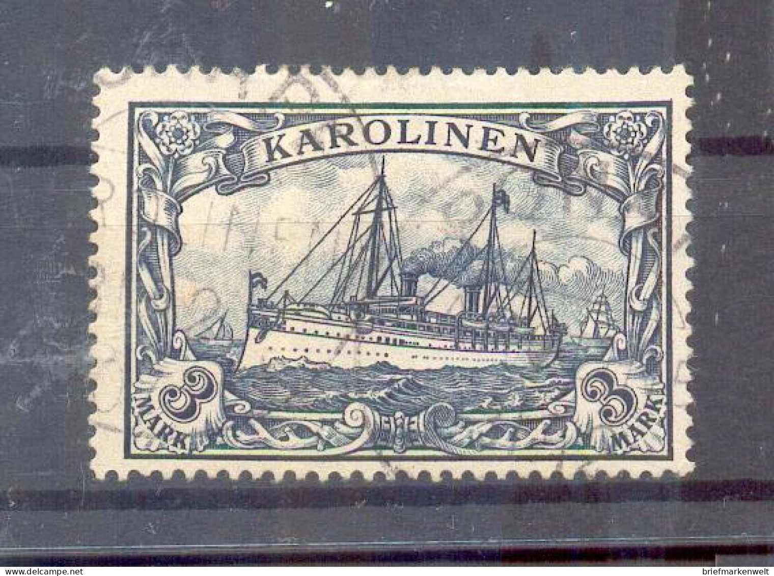 Karolinen 18 Tadellos Gest. 170EUR (11493 - Isole Caroline