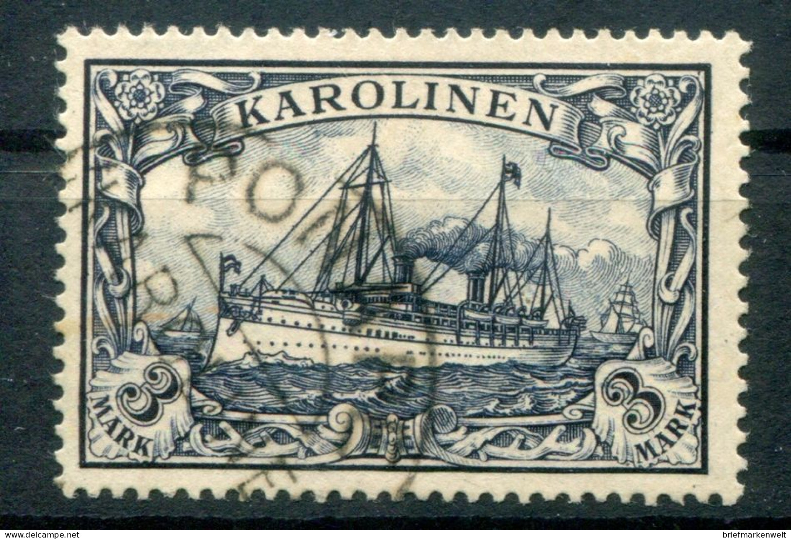 Karolinen 17 Tadellos Gest. 170EUR (L4310 - Islas Carolinas