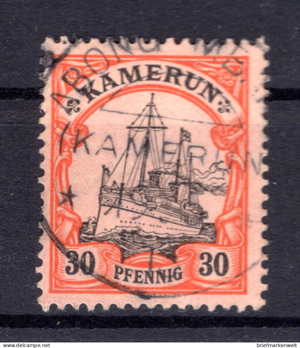 Kamerun 12 Ideal ABONG MBANG Gest. (K4717 - Kamerun